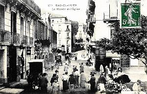 Alger Bab-el-oued - Marche et Eglise